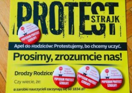 Komunikat Dyrektora Szkoły w sprawie strajku w dniu 9 kwietnia 2019 r.